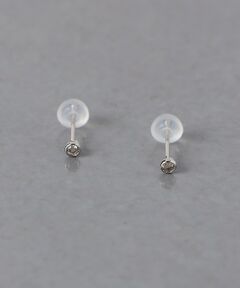 【別注】＜les bonbon＞プラチナ ダイヤモンド ピアス