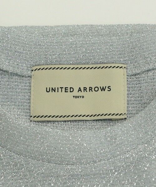 UNITED ARROWS / ユナイテッドアローズ カットソー | グリッターラメ ジャージー カットソー | 詳細6