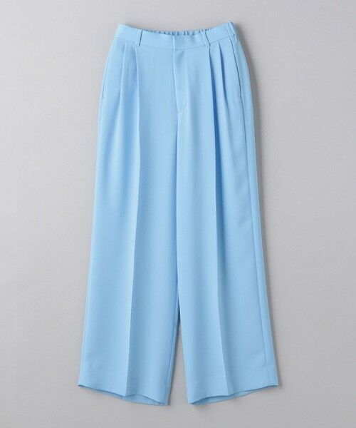 UNITED ARROWS / ユナイテッドアローズ スラックス・ドレスパンツ | ポリエステル 2タック ワイドパンツ | 詳細15