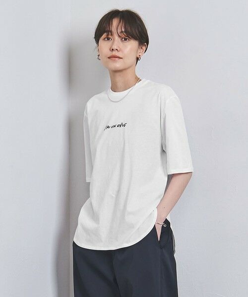 SACRA＞メッセージ Tシャツ （Tシャツ）｜UNITED ARROWS