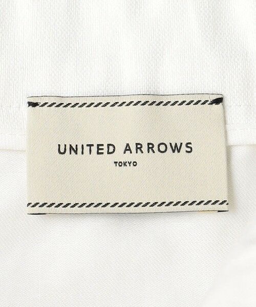 UNITED ARROWS / ユナイテッドアローズ スラックス・ドレスパンツ | ホワイト ドビースリムパンツ | 詳細16