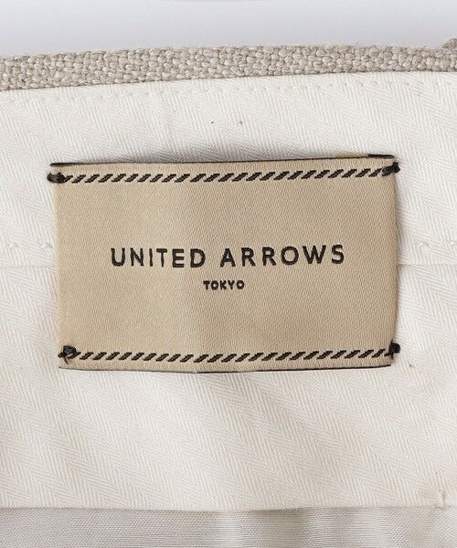 UNITED ARROWS / ユナイテッドアローズ スラックス・ドレスパンツ | フェイクリネン ワイドパンツ | 詳細16