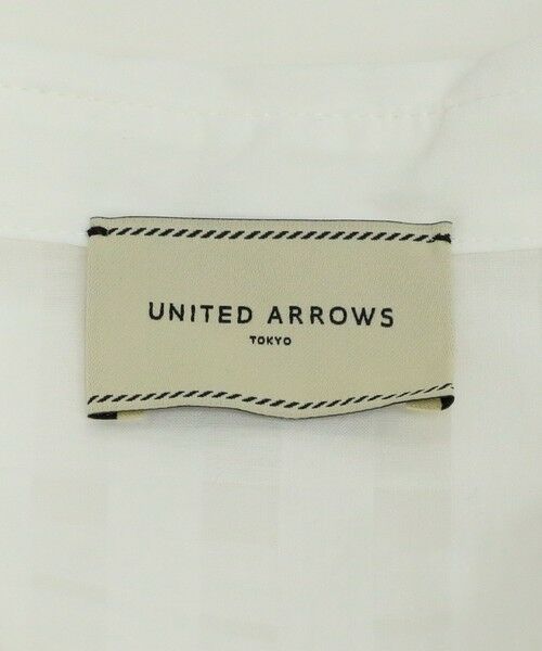 UNITED ARROWS / ユナイテッドアローズ シャツ・ブラウス | イレギュラー シャーリング 六分袖 ブラウス  チェック | 詳細12