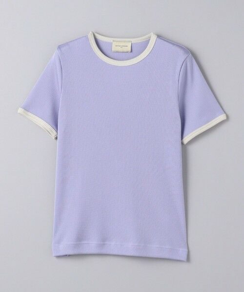 UNITED ARROWS / ユナイテッドアローズ カットソー | リブ バイカラー パイピング Tシャツ | 詳細21