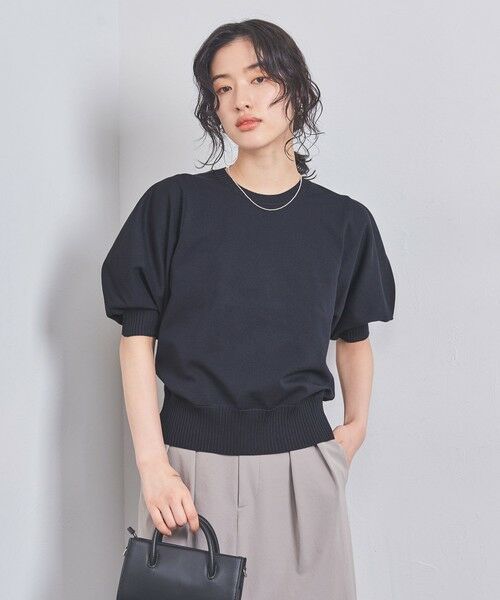 激安売り【新品】UNITED ARROWS ニット パフスリーブニット トップス