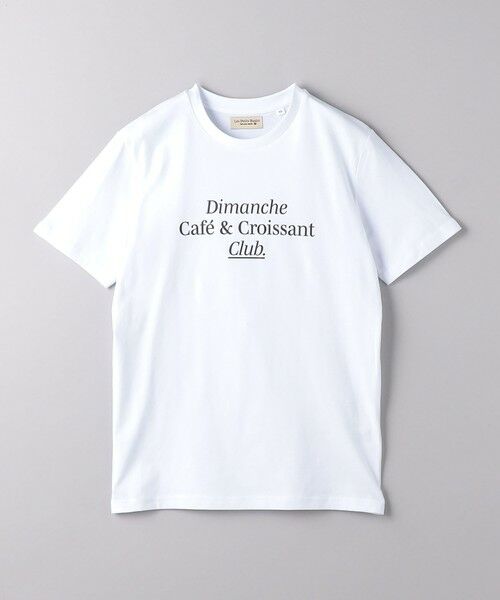 UNITED ARROWS / ユナイテッドアローズ Tシャツ | 【一部別注】＜Les Petits Basics＞DIMANCHE Tシャツ | 詳細4