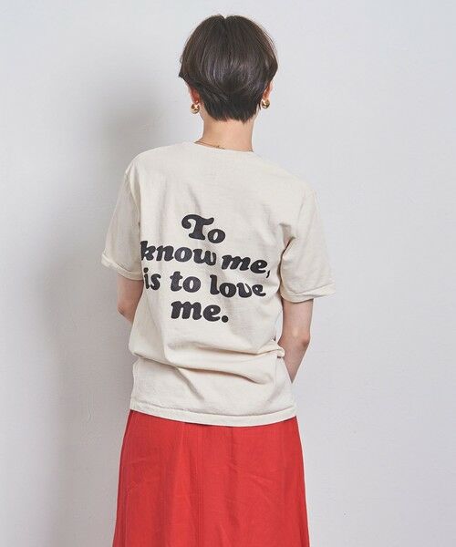 UNITED ARROWS / ユナイテッドアローズ Tシャツ | 【別注】＜MIXTA＞KNOW ME Tシャツ | 詳細12