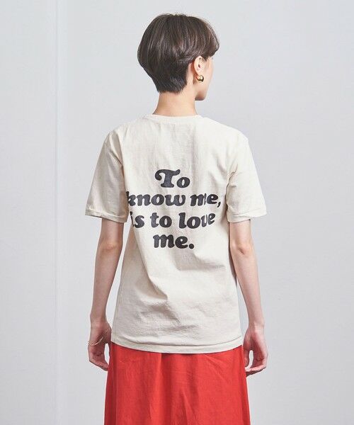 UNITED ARROWS / ユナイテッドアローズ Tシャツ | 【別注】＜MIXTA＞KNOW ME Tシャツ | 詳細17