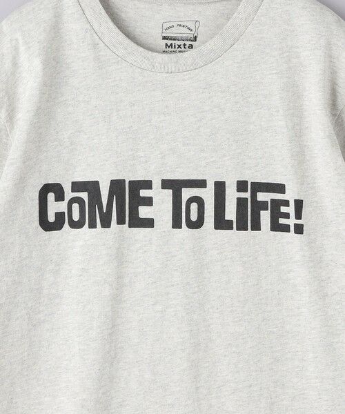 UNITED ARROWS / ユナイテッドアローズ Tシャツ | 【別注】＜MIXTA＞COME TO LIFE Tシャツ | 詳細11