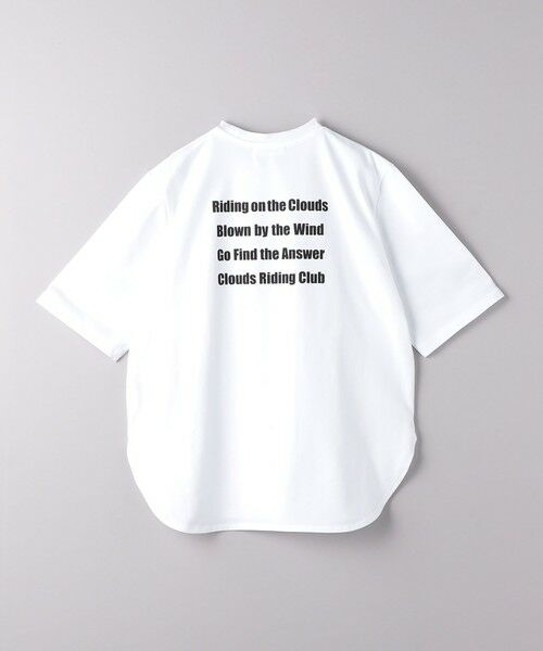 UNITED ARROWS / ユナイテッドアローズ Tシャツ | ＜SACRA＞バックロゴ Tシャツ | 詳細4