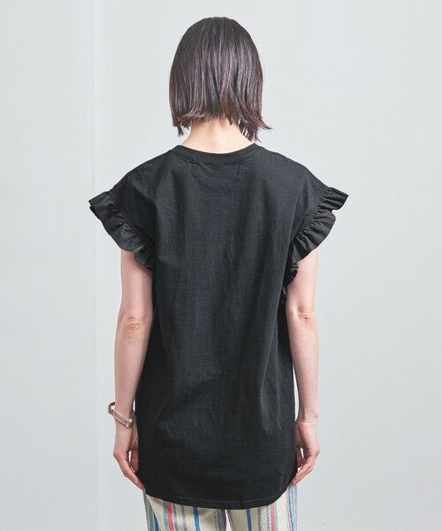 UNITED ARROWS / ユナイテッドアローズ Tシャツ | ＜dahl’ia＞フリルスリーブ Tシャツ | 詳細16