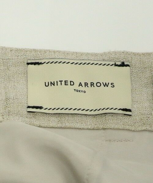 UNITED ARROWS / ユナイテッドアローズ スラックス・ドレスパンツ | タック テーパード パンツ | 詳細8