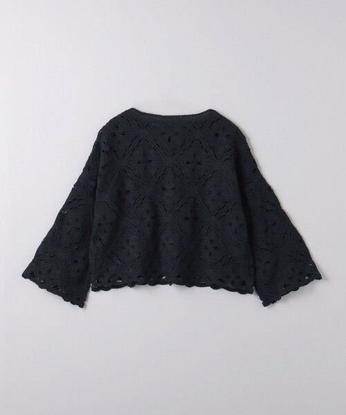 UNITED ARROWS / ユナイテッドアローズ ニット・セーター | クロシェ風 エンブロイダリー ニット プルオーバー | 詳細29