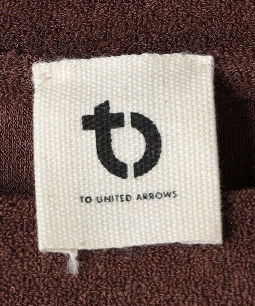 UNITED ARROWS / ユナイテッドアローズ Tシャツ | ＜TO UNITED ARROWS＞パイル ショートスリーブ カットソー | 詳細19