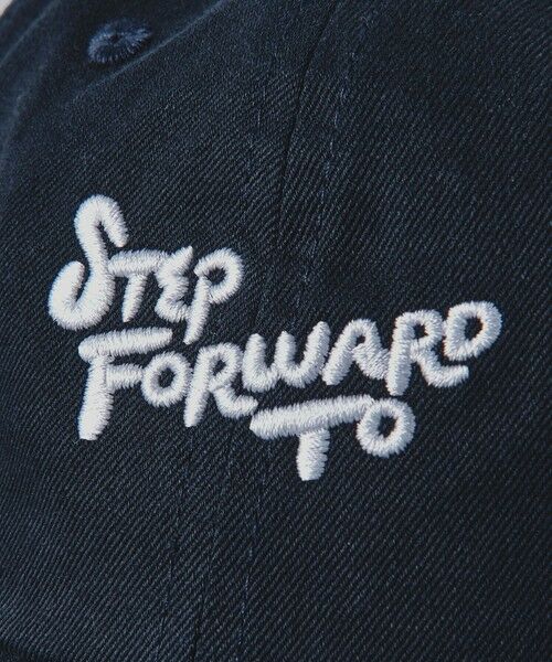 UNITED ARROWS / ユナイテッドアローズ ハット | 【別注】＜HANDTEX＞STEP FORWARD キャップ -united LOVE project 2024 | 詳細6