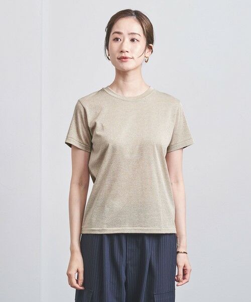 UNITED ARROWS / ユナイテッドアローズ Tシャツ | ラメ Tシャツ | 詳細3