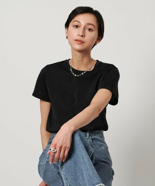 UNITED ARROWS / ユナイテッドアローズ Tシャツ | ラメ Tシャツ | 詳細10