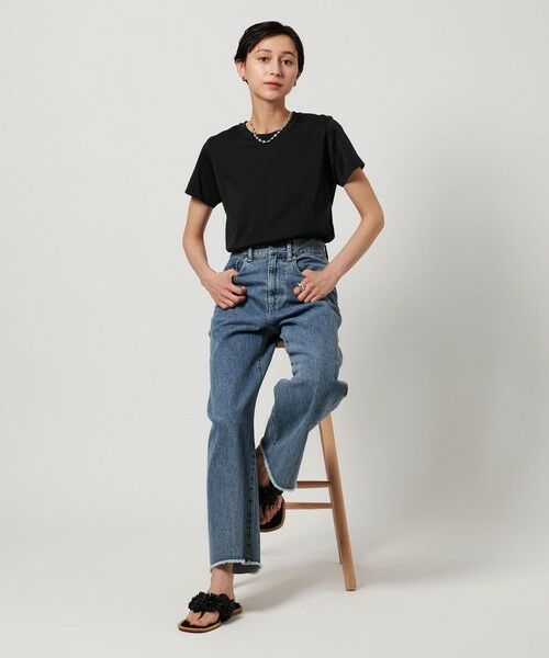 UNITED ARROWS ラメ Tシャツ ブラック ラメ Tシャツ（Tシャツ/カットソー）｜UNITED ARROWS