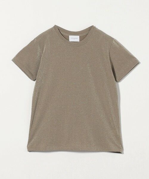 tシャツ ラメ Tシャツ レディース 発泡ラメプリント Tシャツ[品番：GORW0009133]｜GORGE （ゴージ