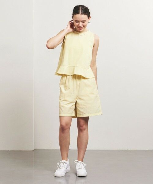 UNITED ARROWS / ユナイテッドアローズ ショート・ハーフ・半端丈パンツ | ＜TO UNITED ARROWS＞HATAKE ショートパンツ YELLOW | 詳細3