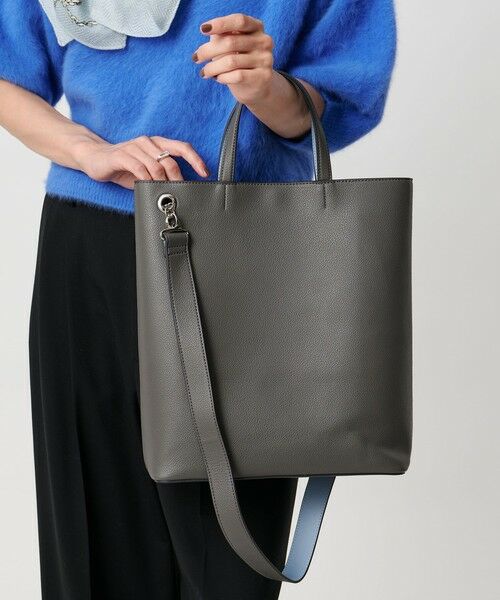 UNITED ARROWS/ユナイテッドアローズ VERTICAL ベーシック トートバッグ DK. GRAY FREE UNITED ARROWS/ユナイテッドアローズ VERTICAL ベーシック トートバッグ DK. GRAY FREE