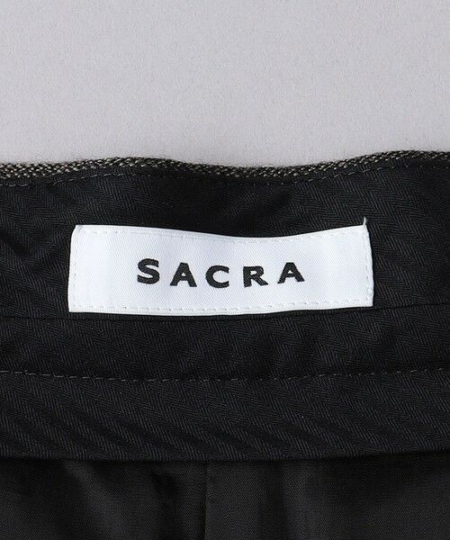 UNITED ARROWS / ユナイテッドアローズ その他パンツ | ＜SACRA＞ツイード タック ワイドパンツ | 詳細9