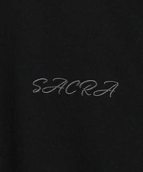 UNITED ARROWS / ユナイテッドアローズ Tシャツ | ＜SACRA＞エンブロイダリー ロゴ Tシャツ | 詳細10