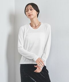 Uネック ロングスリーブ Tシャツ