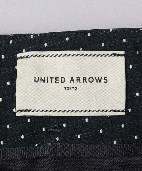 UNITED ARROWS / ユナイテッドアローズ スラックス・ドレスパンツ | スモールドット ジャカード スリムパンツ | 詳細15