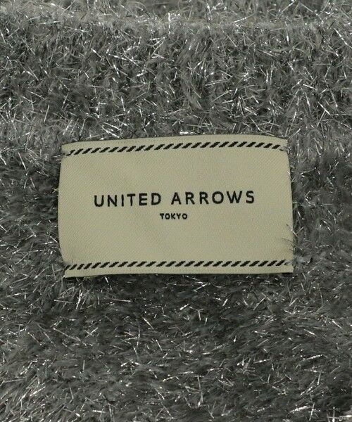 UNITED ARROWS / ユナイテッドアローズ ニット・セーター | グリッターラメ ノースリーブ ニットベスト | 詳細10