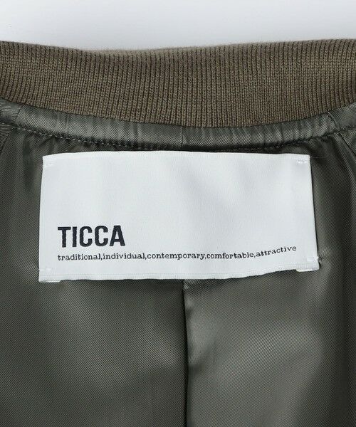 UNITED ARROWS / ユナイテッドアローズ ミリタリージャケット・コート | 【別注】＜TICCA＞ロング MA-1 コート | 詳細10