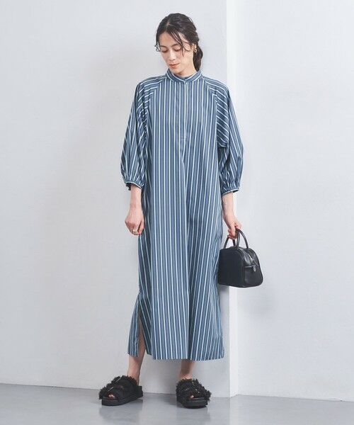 UNITED ARROWS / ユナイテッドアローズ ミニ丈・ひざ丈ワンピース | 【別注】＜TICCA＞ストライプ シャツワンピース | 詳細2