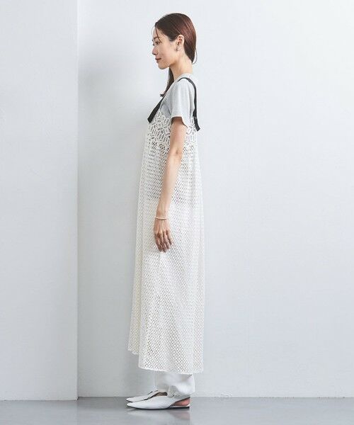 UNITED ARROWS / ユナイテッドアローズ ロング・マキシ丈ワンピース | 【別注】＜dahl’ia＞レース ワンピース-united LOVE project 2024 | 詳細6