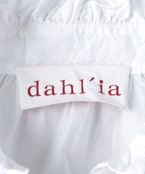 UNITED ARROWS / ユナイテッドアローズ シャツ・ブラウス | ＜dahl’ia＞フリル ロングスリーブ シャツ WHT | 詳細6