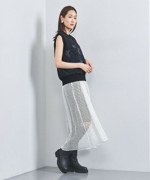 UNITED ARROWS / ユナイテッドアローズ ベスト | 【別注】＜WRAPINKNOT＞ラメ ニットベスト -united LOVE project 2024 | 詳細15