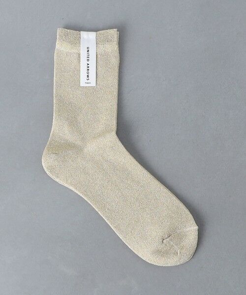 UNITED ARROWS/ユナイテッドアローズ グリッター ソックス BEIGE FREE(23-25cm) UNITED ARROWS/ユナイテッドアローズ グリッター ソックス BEIGE FREE(23-25cm)