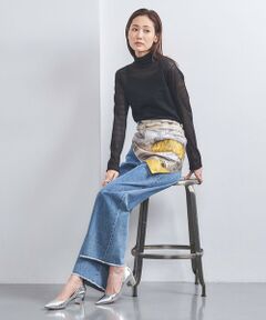 【一部別注】＜manipuri＞SILK 88*88 スカーフ 24FW