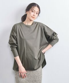 C ラウンドヘム ロングスリーブ カットソー