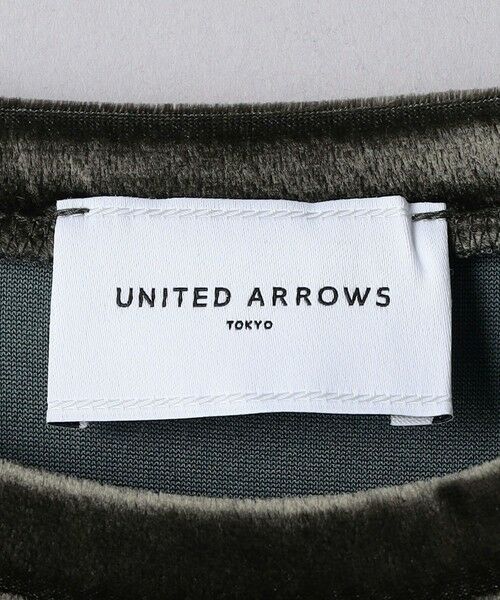 UNITED ARROWS / ユナイテッドアローズ カットソー | ベロア ロングスリーブ カットソー | 詳細14