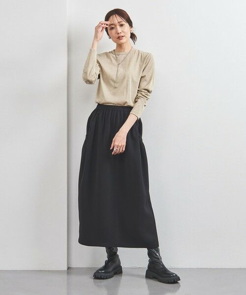 UNITED ARROWS / ユナイテッドアローズ カットソー | ラメ ロングスリーブ カットソー | 詳細3