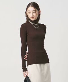 UNITED ARROWS / ユナイテッドアローズ ニット・セーター | シルクリブ タートルネック ニット