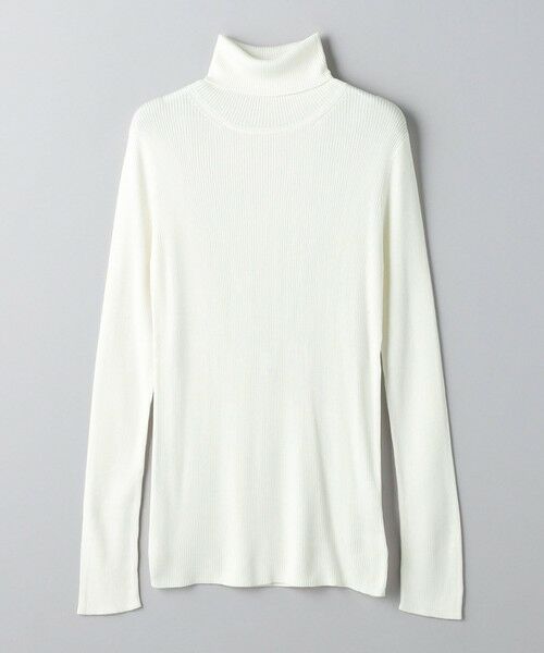 UNITED ARROWS / ユナイテッドアローズ ニット・セーター | シルクリブ タートルネック ニット | 詳細3