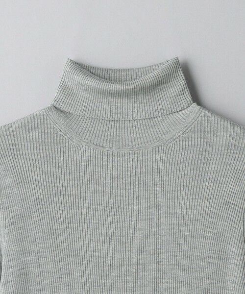 UNITED ARROWS / ユナイテッドアローズ ニット・セーター | シルクリブ タートルネック ニット | 詳細14