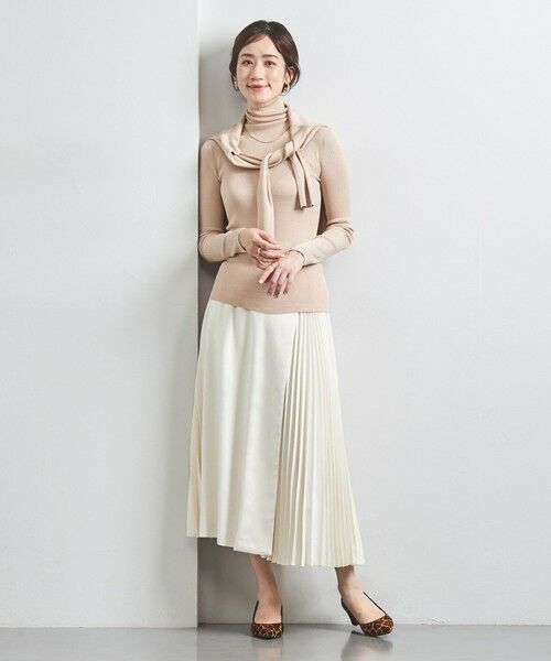 UNITED ARROWS / ユナイテッドアローズ ニット・セーター | シルクリブ タートルネック ニット | 詳細20