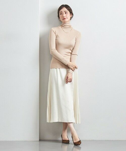 UNITED ARROWS / ユナイテッドアローズ ニット・セーター | シルクリブ タートルネック ニット | 詳細18