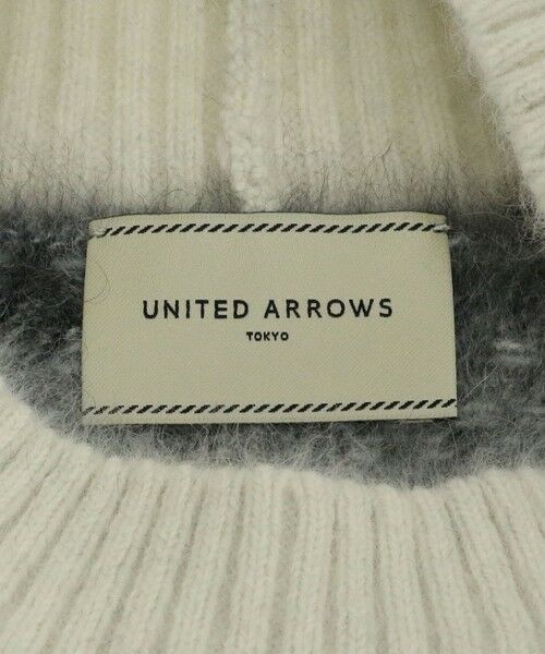 UNITED ARROWS / ユナイテッドアローズ ベスト | フォックスカシミヤ ジャカード ニットベスト | 詳細12