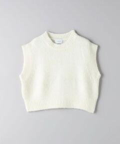 フラッフィ コンパクト ベスト WHITE