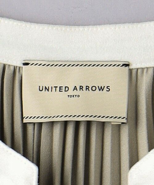 UNITED ARROWS / ユナイテッドアローズ シャツ・ブラウス | スエードライク バックプリーツ ブラウス | 詳細13