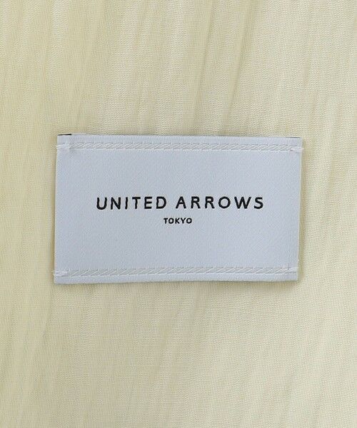 UNITED ARROWS / ユナイテッドアローズ ノーカラージャケット | Vノーカラー  ベルテッド ジャケット ストライプ | 詳細17