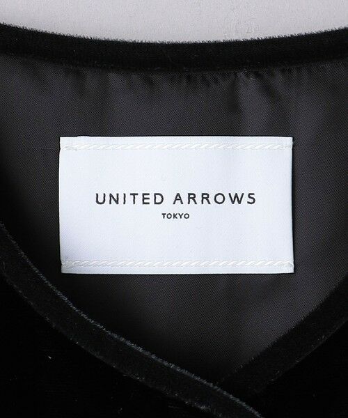 UNITED ARROWS / ユナイテッドアローズ ベスト | ベルベット キルト ベスト | 詳細14